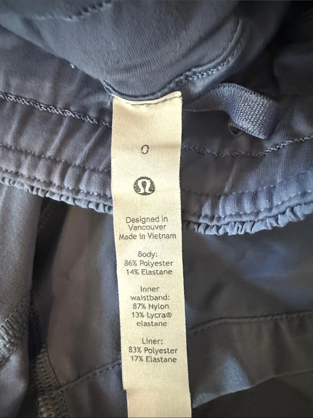 lululemon athletica Light Blue Women's Running Shorts